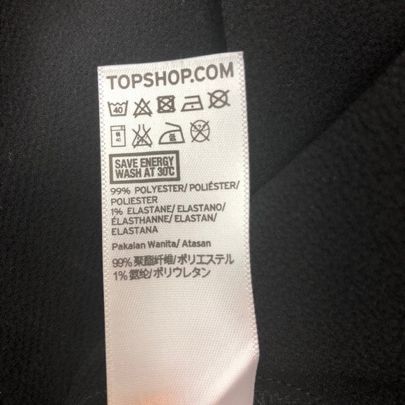 Topshop Izzy Cold Shoulder Ruffle Top - Picture 7 of 7